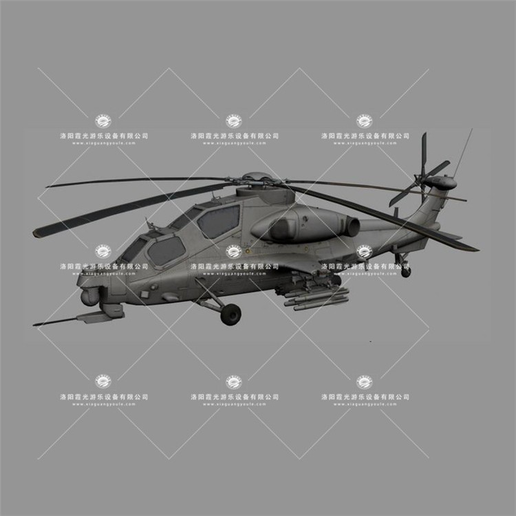 舒兰武装直升机3D模型